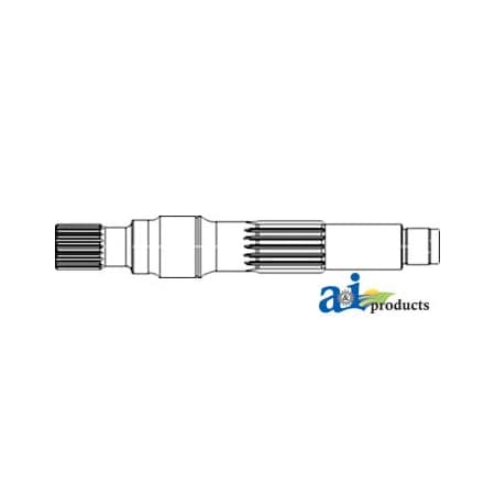 A & I Products Shaft, Hydro Drive Motor, 105CC 2.2" x2.2" x13.2" A-AZ56818